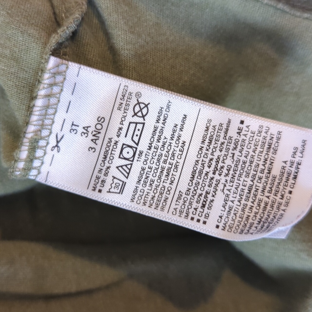Old Navy short-sleeve dress, 3T - Picture 3 of 4